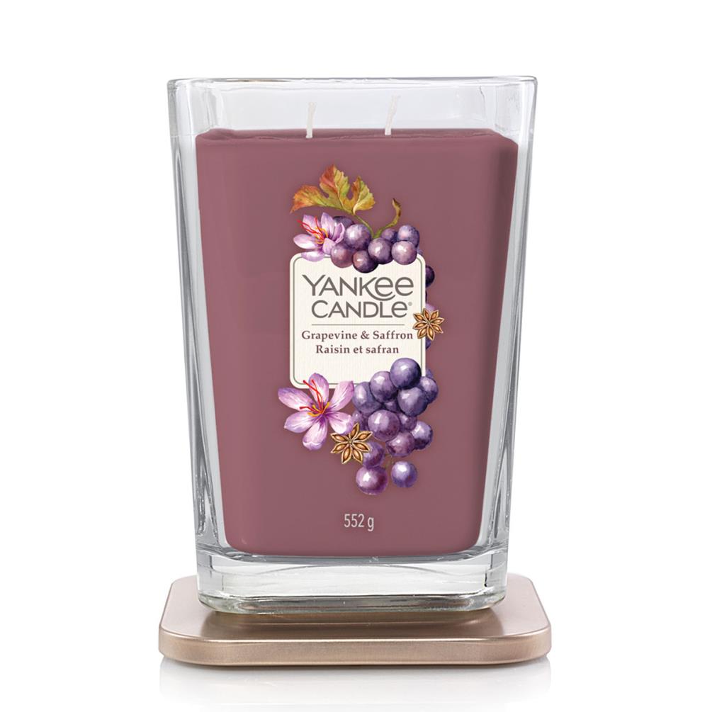 Yankee Candle Grapevine & Saffron Elevation Large Jar Candle Extra Image 1